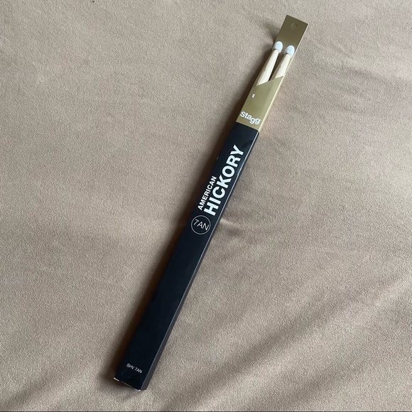 NWT Stagg American Hickory 7AN Drum Sticks - Picture 1 of 2
